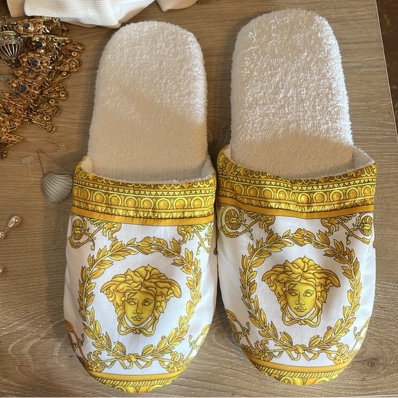 Versace Baroque slippers XL NWOT - Picture 3 of 9